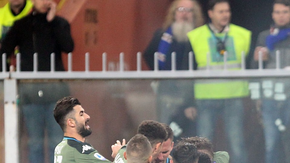 Il Napoli vince 4-2 contro la Sampdoria: gli azzurri vedono l'Europa
