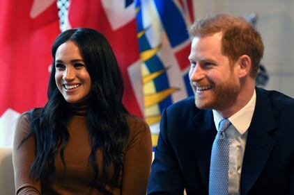 Il Principe Harry, l'amore con Meghan Markle in foto 7
