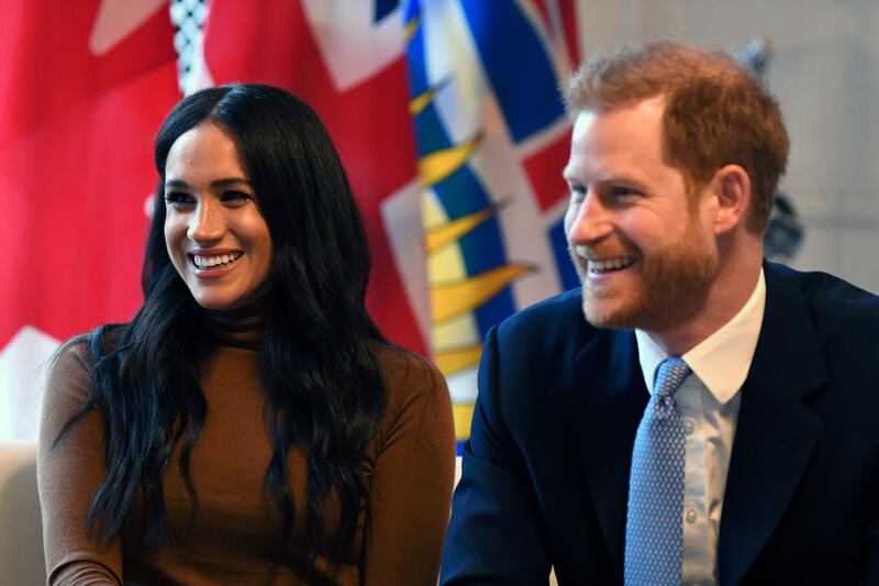 Il Principe Harry, l'amore con Meghan Markle in foto 7