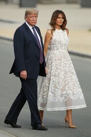 Melania Trump nel Regno Unito 7