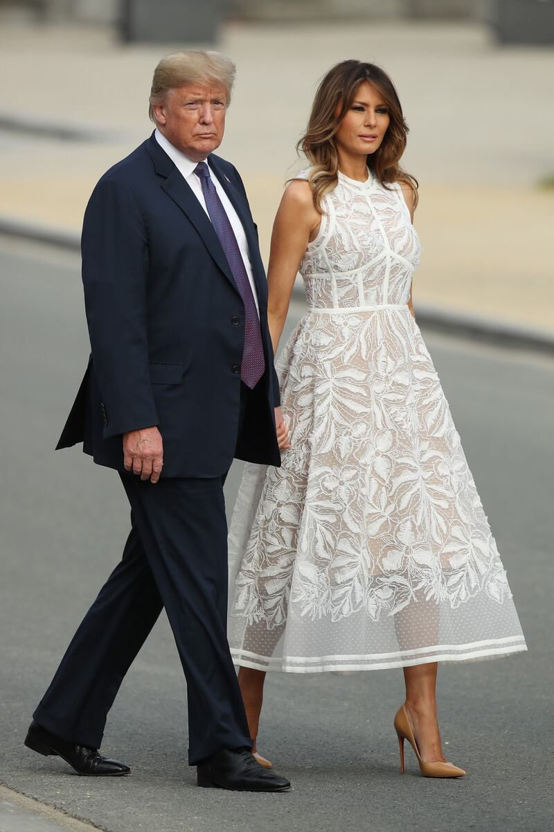 Melania Trump nel Regno Unito 7