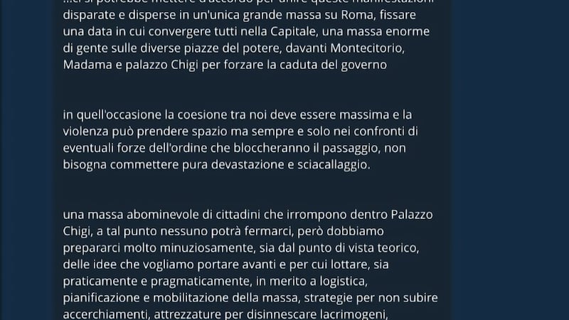 ESCLUSIVO - Dentro la chat di Siher si inneggia contro governo e Quirinale: “Se volete spaccare negozi o rubare, fatelo allo Stato, ai ricchi o ai fasci come Donzelli”