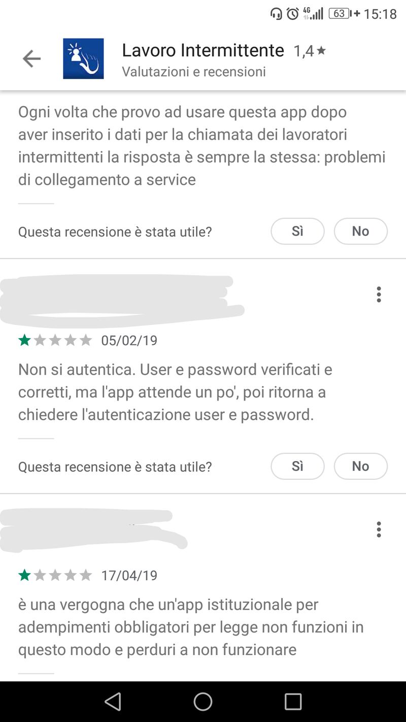 L'app trova lavoro del Ministero non funziona: la rabbia degli utenti 5