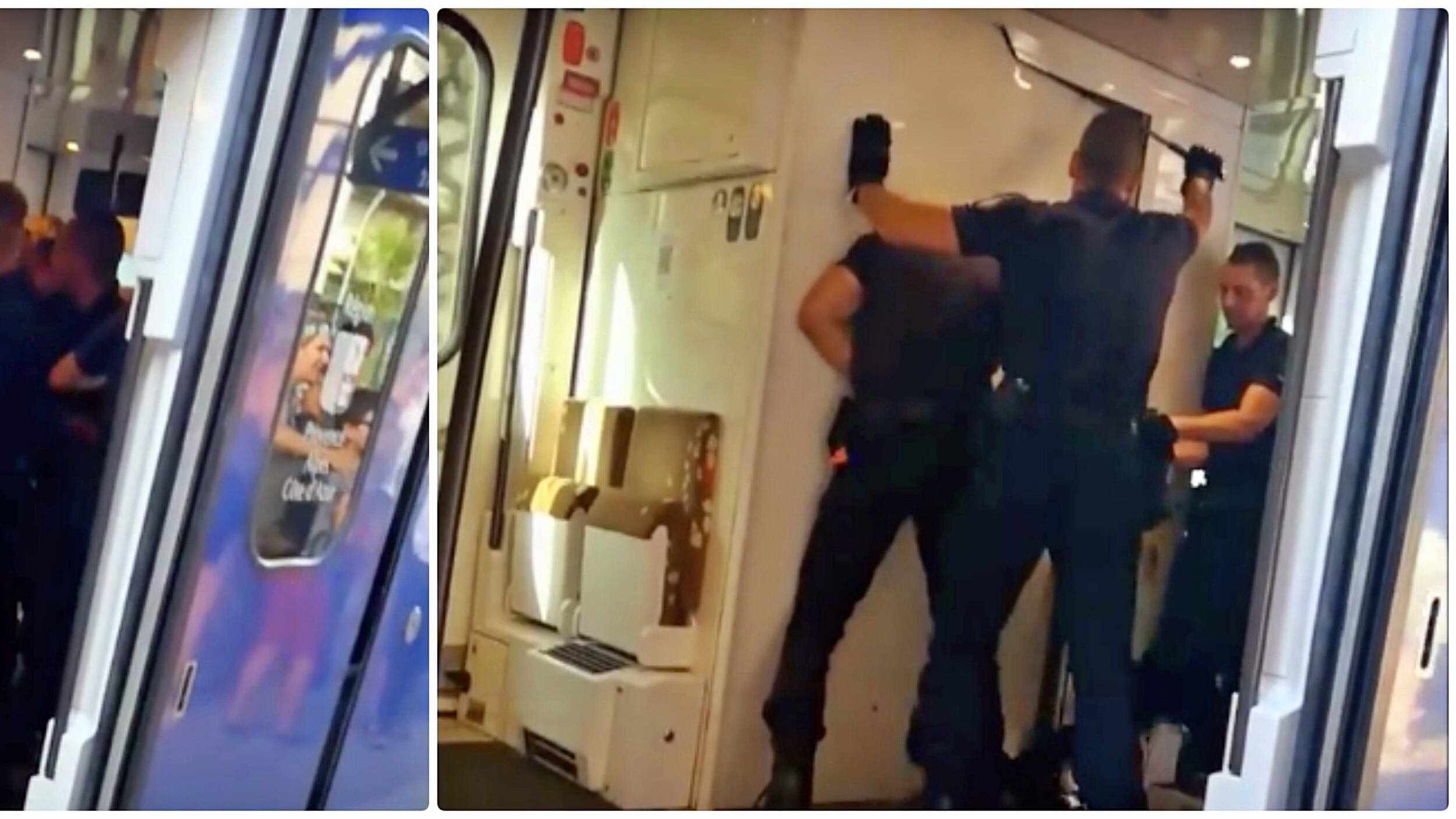 Migranti nel bagno del treno, la polizia usa spray urticante: terrore tra i passeggeri