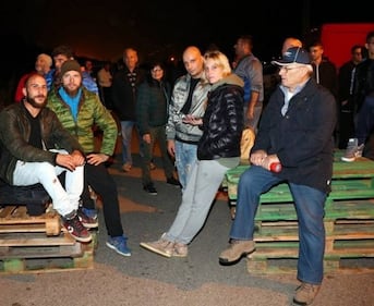 Ferrara, cittadini in strada contro i profughi 3