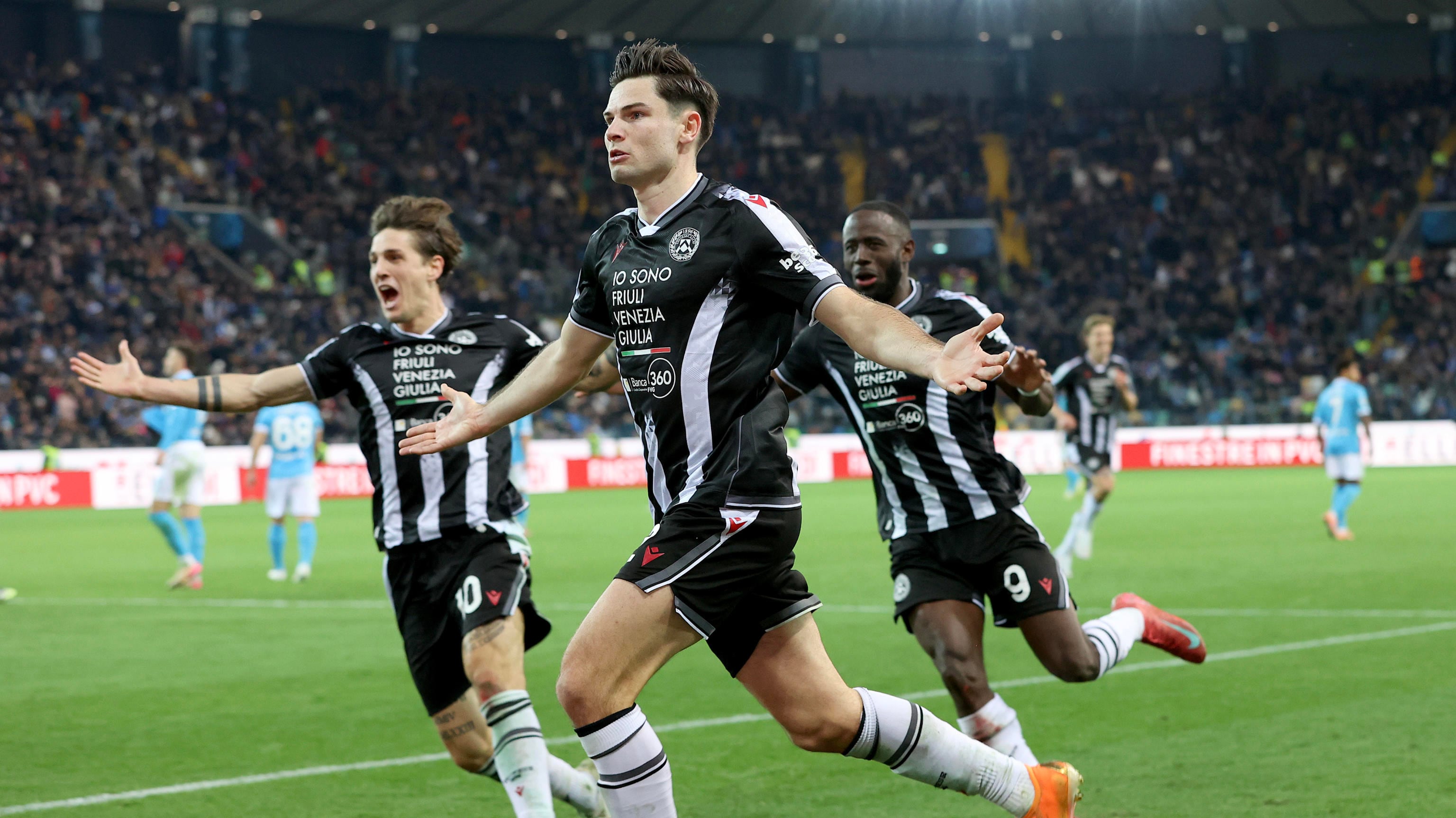 Serie A, il Napoli cade a sorpresa a Udine e perde la vetta della classifica