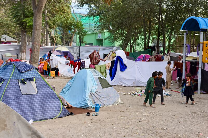 Tra gli sfollati a Kabul 1