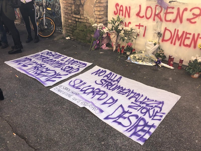 Matteo Salvini va dove hanno ucciso Desirée 1