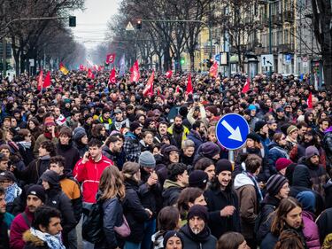 Corteo Torino Askatasuna