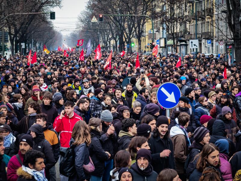 Corteo Torino Askatasuna