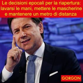 La satira del giorno: le decisioni epocali di Conte 1