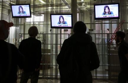 Le Pussy Riot, libere, in conferenza stampa 8