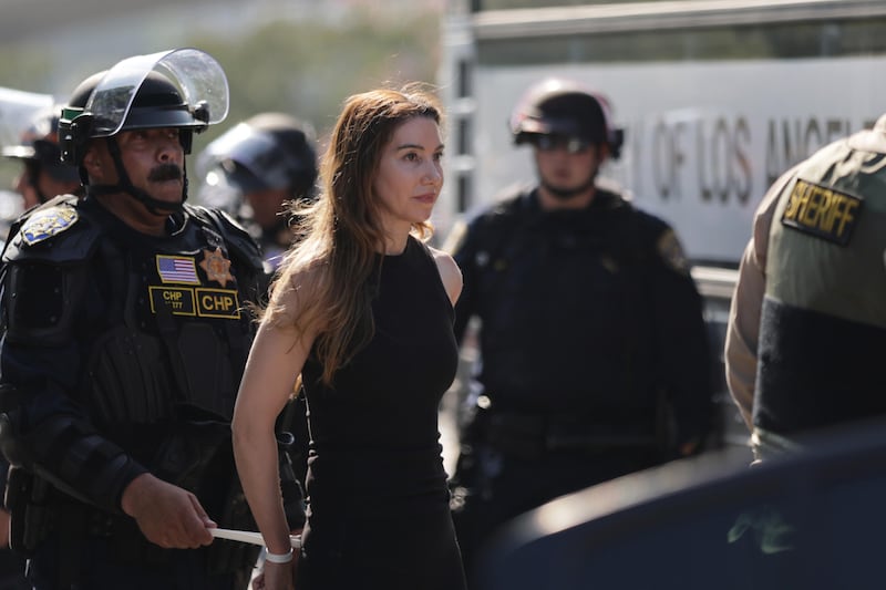 Proteste e scontri a Los Angeles 11