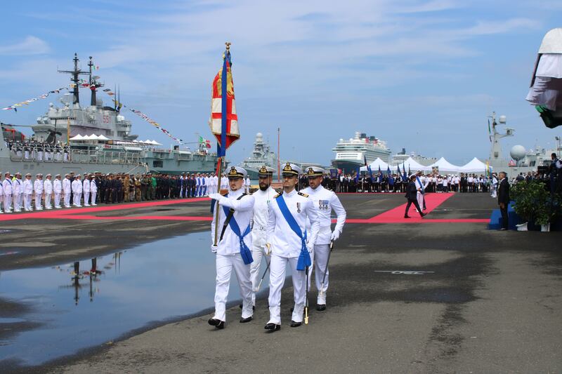 Bandiera nave Vulcano