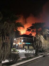 Liguria, lo spaventoso rogo di Cogoleto 2