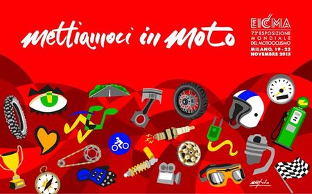 Ugo Nespolo per Eicma 1