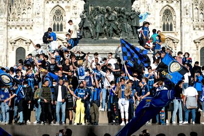 Inter, i festeggiamenti in Piazza Duomo 2