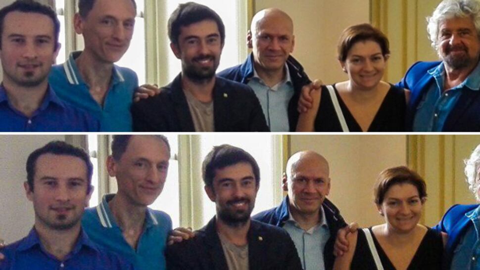 La consigliera M5S cancella con Photoshop la rivale su Facebook