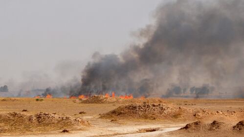 L'esercito iracheno in azione a nord di Baqouba 6