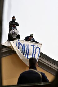 San Vittore, i detenuti in rivolta 5