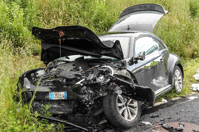 Buonanno, le foto dell'incidente mortale 1