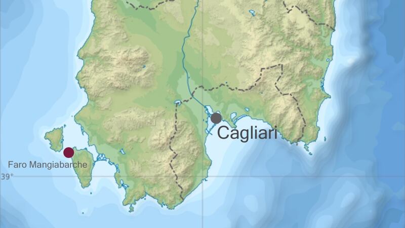 Sud Sardegna, mappa Sant'Antioco