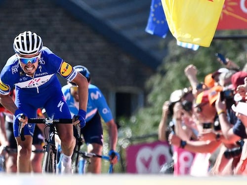 Nibali mette la Freccia, ma vince Alaphilippe