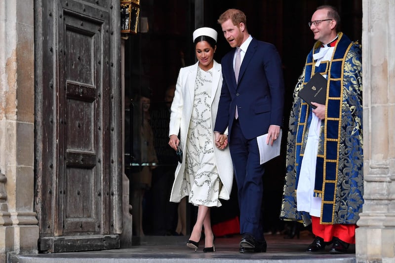 Meghan Markle e il Principe Harry, l'omaggio alle vittime: foto 8