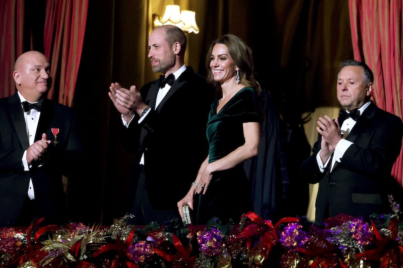 William e Kate al Royal Variety Performance 2025 5