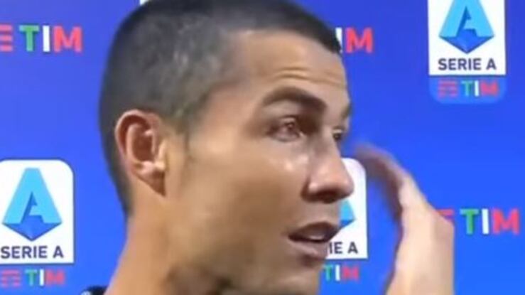 "Il tampone è una ca...?". E Ronaldo risponde così