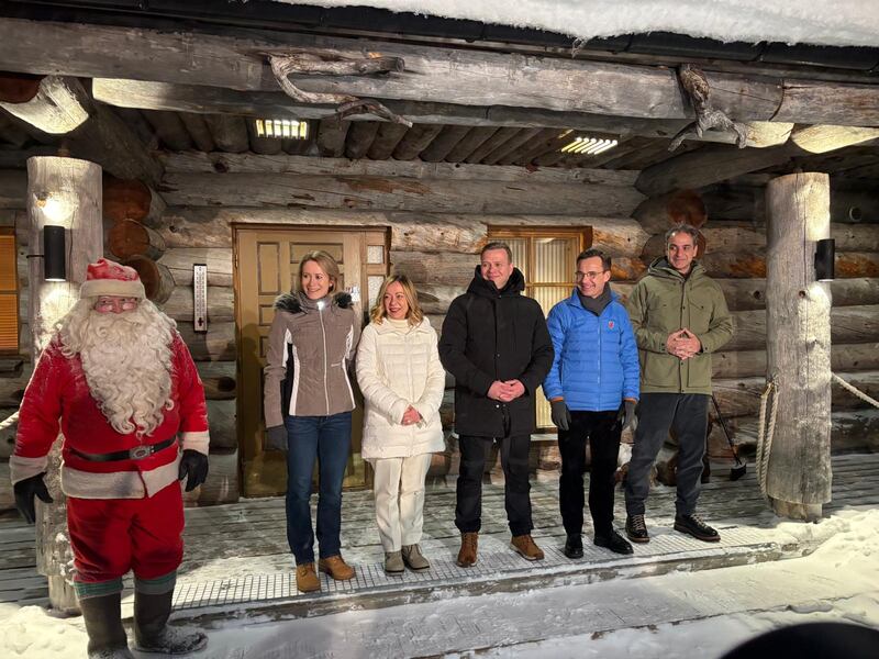 Meloni al vertice di Saariselkä 4