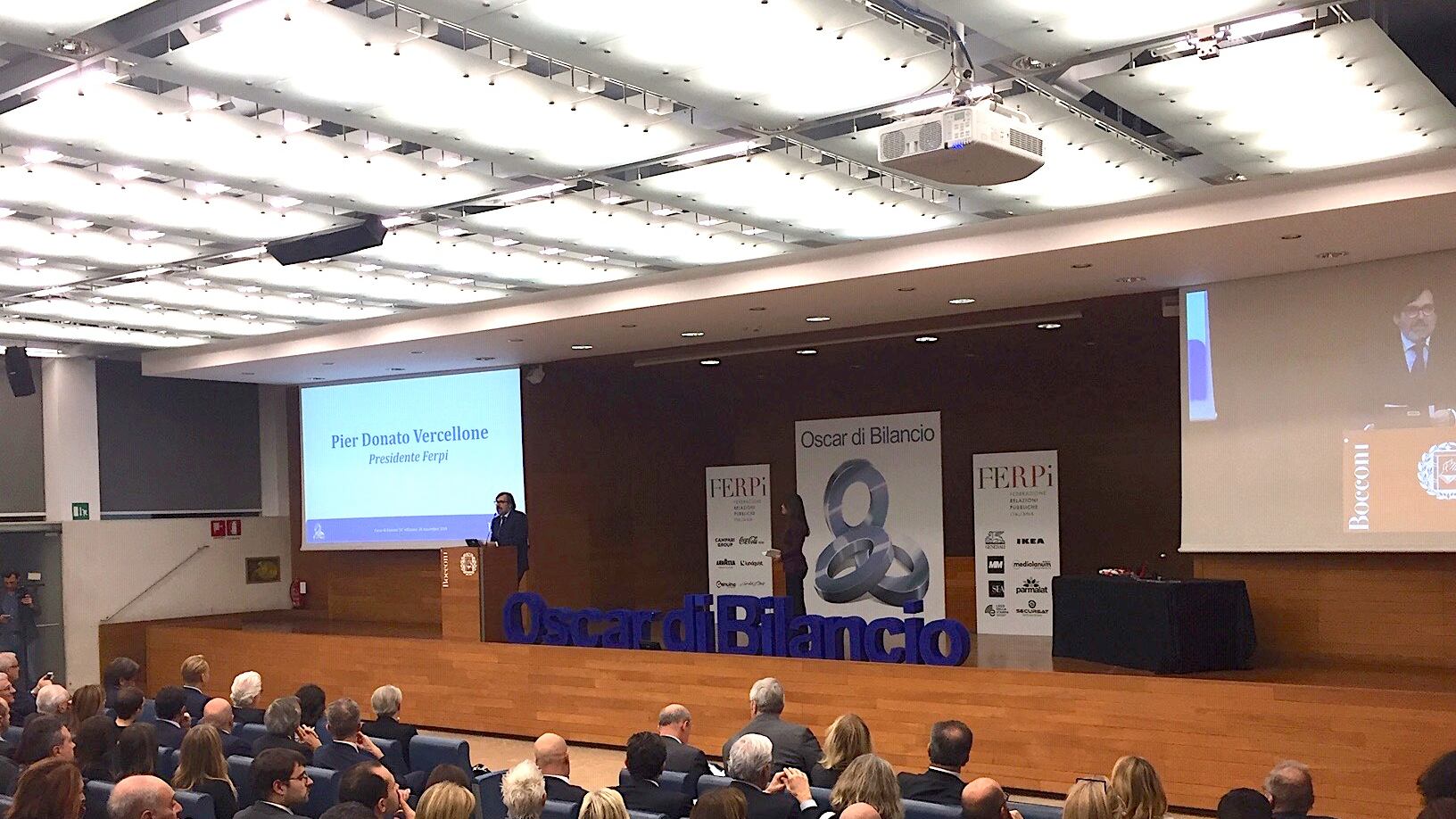 Oscar di Bilancio, assegnati i riconoscimenti di Ferpi