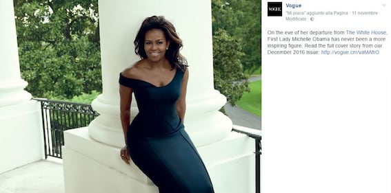 Michelle Obama, elegante e sexy per Vogue 4
