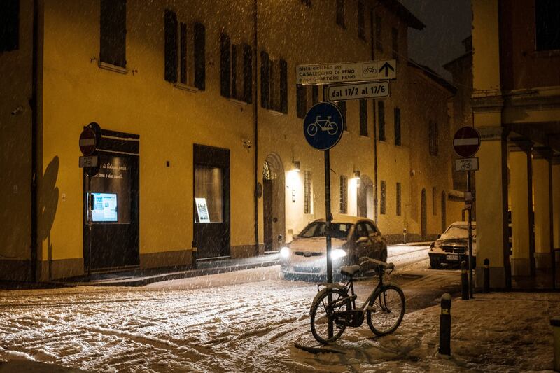 Bologna sotto la neve, le immagini 2
