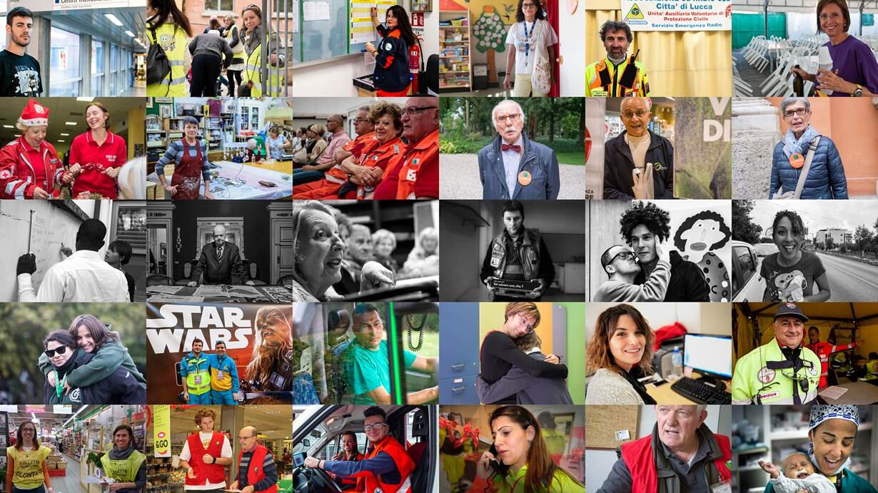 L'Italia dei volontari nelle fotografie di "Tanti per Tutti"