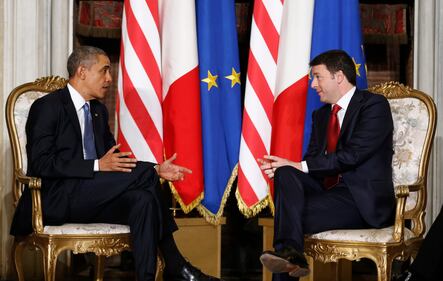 Renzi-Obama, l'incontro a Villa Madama 7