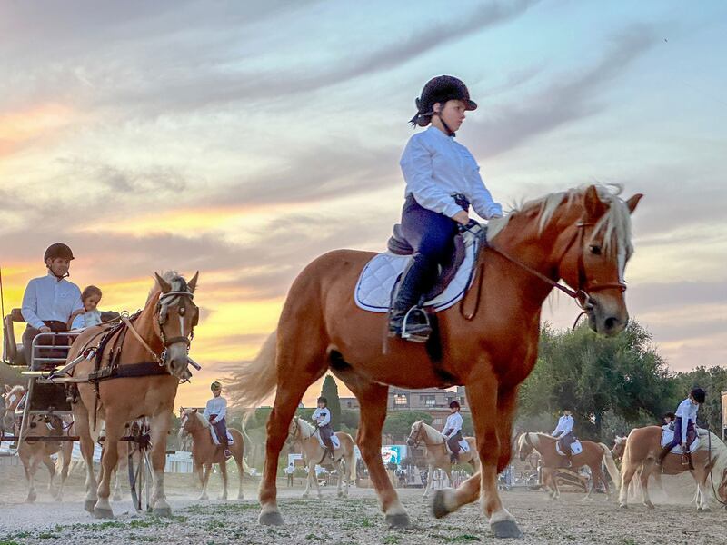La prima esibizione del Carosello del San Raffaele al Apprezzata e applaudita la perfomance del Carosello del San Raffaele al Longines Global Champions Tour 1