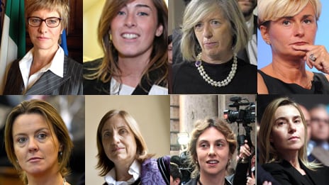 Chi sono gli otto ministri donna del governo guidato da Matteo Renzi