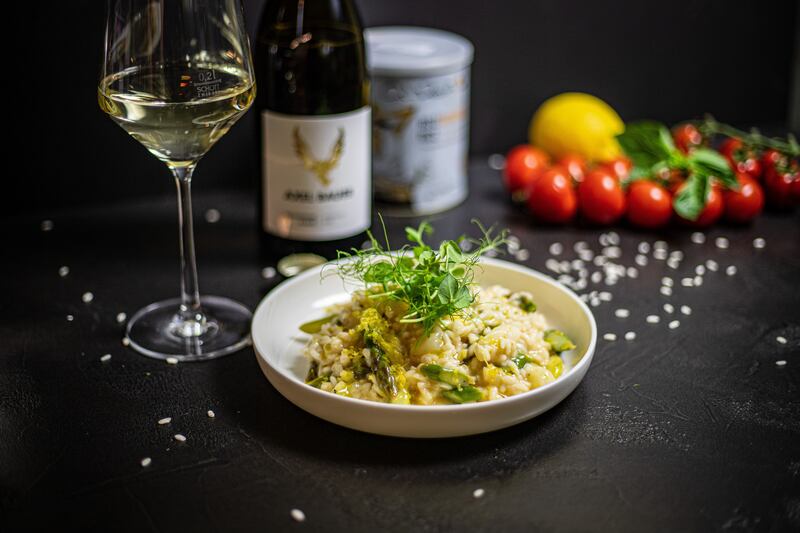 risotto allo spumante