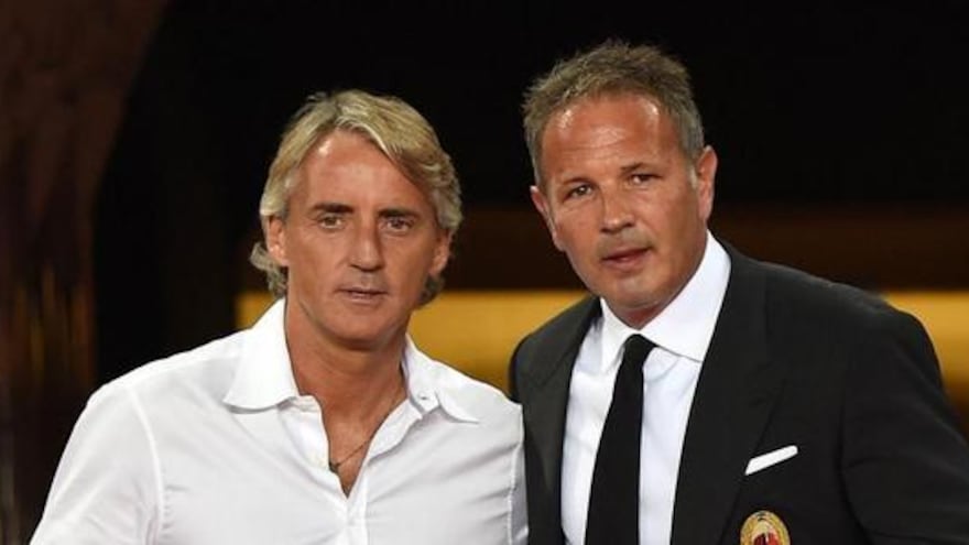 L'amico Mancio lascia l'amico Miha in camicia