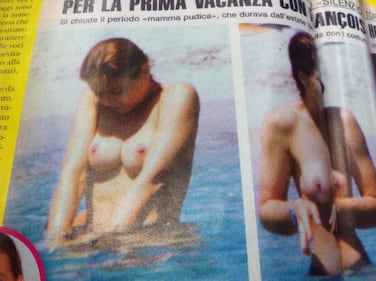 Ornella Muti e gli scatti hot al mare 1