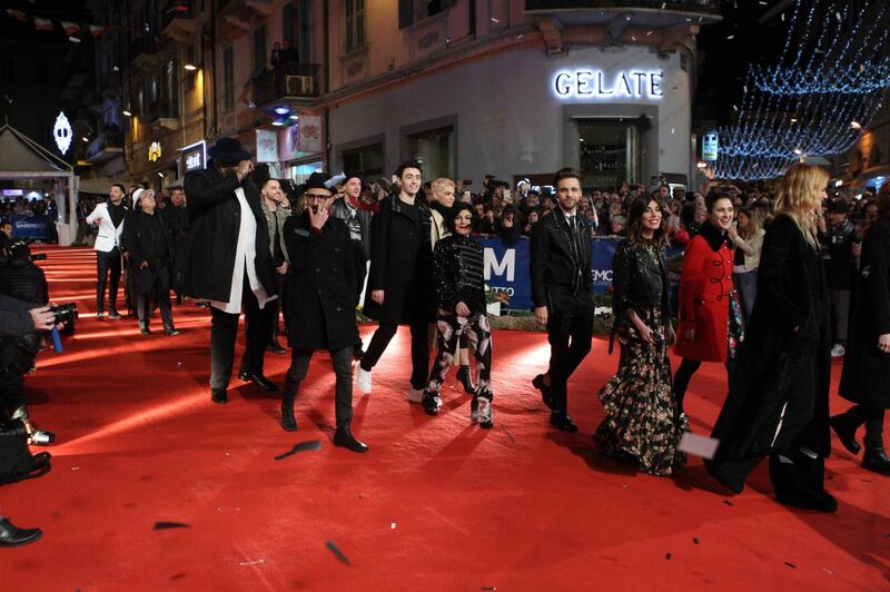 Sanremo 2017, il red carpet dei cantanti 34