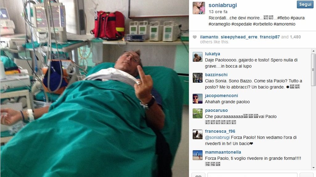 Malore per Bonolis, ricoverato in ospedale
