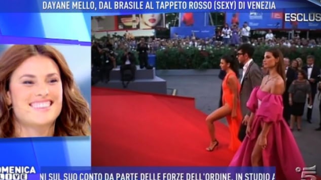 Domenica Live, Karina Cascella attacca Dayane: "Famosa perché vai in giro senza mutande"