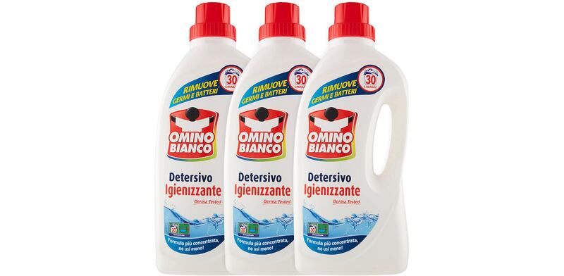 Omino Bianco Detersivo Igienizzante Lavatrice