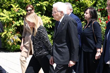 L'arrivo di Meloni e Mattarella a Modena 4