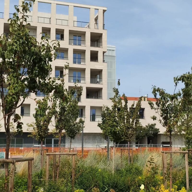 Manutenzione del verde al 'Parco 8 marzo' di Milano 5