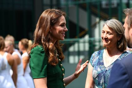 Kate Middleton nella giornata finale dei giochi di Wimbledon  7