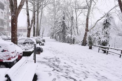 Maltempo, Roma è sotto la neve 3