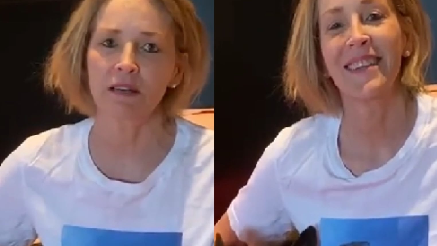 Coronavirus, Sharon Stone agli italiani: "Credete in voi stessi"